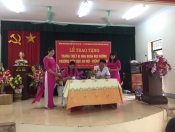 Lễ trao tặng trang thiết bị nha học đường cho trường tiểu học Hà Nội -  Điện Biên Phủ.