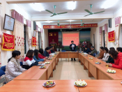 Thanh tra chuyên ngành của Sở Giáo dục và Đào tạo tỉnh Điện Biên tại trường Tiểu học Hà Nội – Điện Biên Phủ.