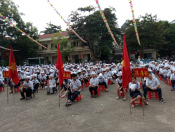 Học sinh Trường tiểu học Hà Nội - Điện Biên Phủ tham gia hoạt động hưởng ứng Ngày quốc tế Đa dạng sinh học năm 2020