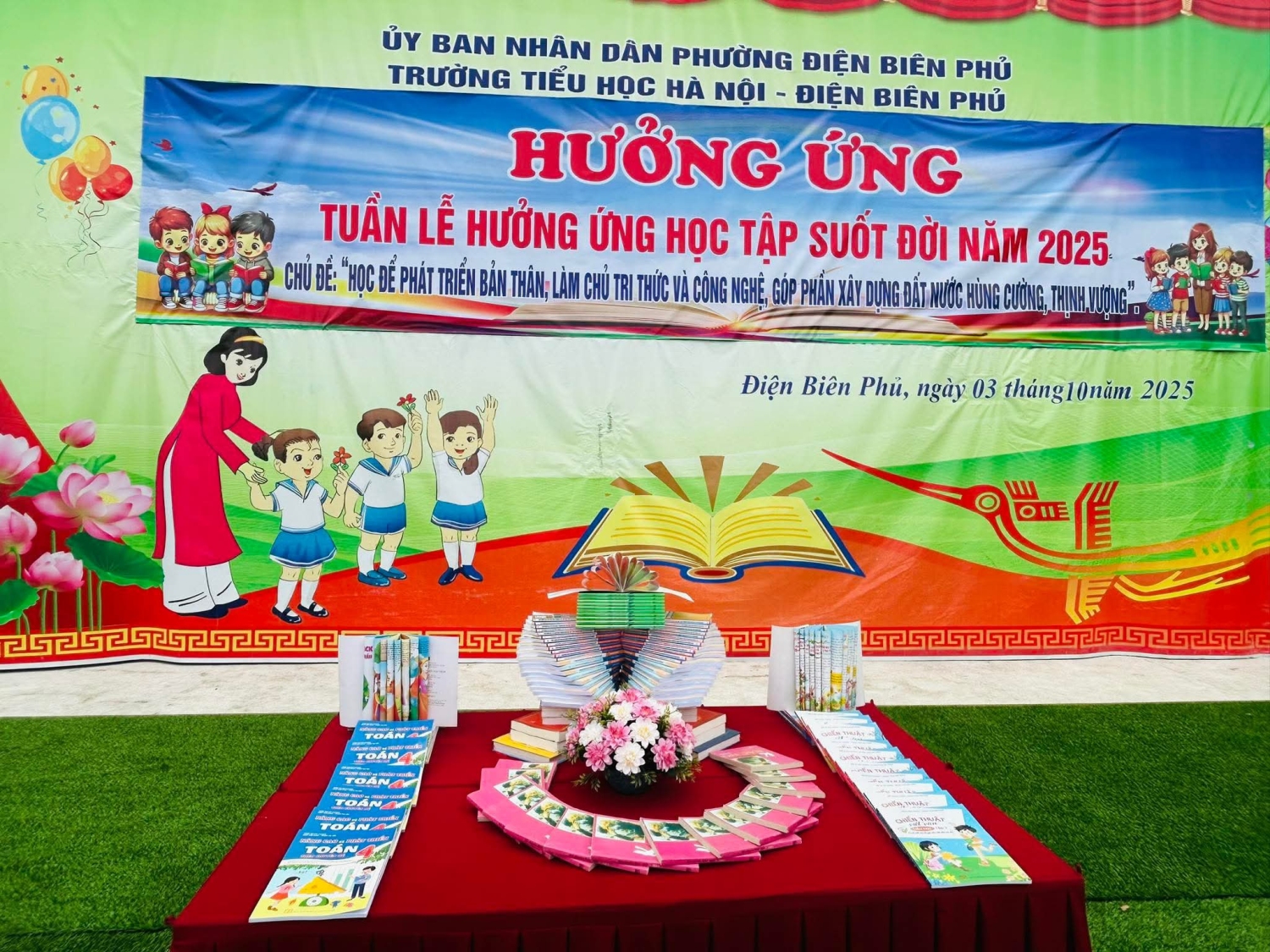 Trường Tiểu học Hà Nội – Điện Biên Phủ phát động “Tuần lễ hưởng ứng học tập suốt đời năm 2025”